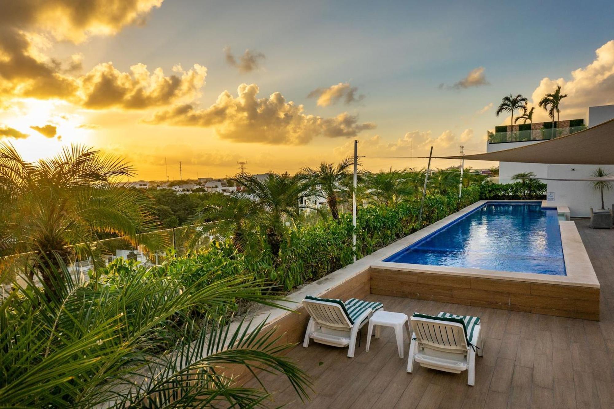 Opal Suites Apartments Playa del Carmen Eksteriør billede